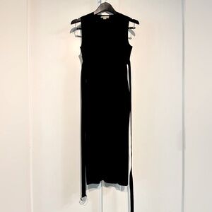 Michael Kors Collection 🖤 S Black Sleeveless Midi Dress